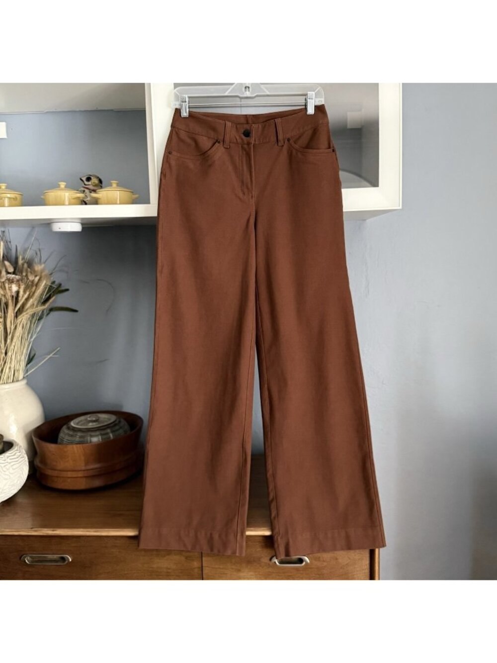 Lululemon City Sleek 5 Pocket Wide-Leg High-Rise Pant Light Utilitech